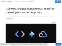 Google: Gemini API, Imagen 2, Duet AI and more updates