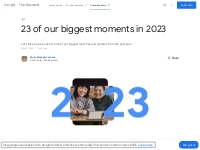 23 new products Google launched in 2023