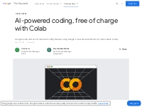 New AI coding features are coming to Google Colab