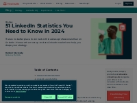 47 LinkedIn Statistics Marketers Need To Know