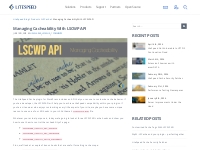 LSCWP API Cache Hooks   LiteSpeed Blog