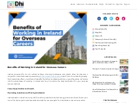 Benefits of Working in Ireland for Overseas Careers