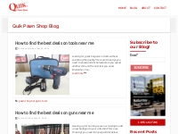 Quik Pawn Shop Blog