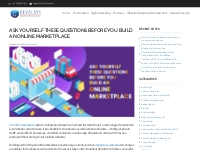 Ask Yourself These Questions Before You Build An Online Marketplace - 