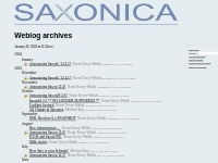 Saxonica weblog archives