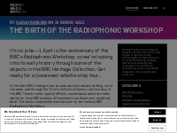 Birth of the Radiophonic Workshop | National Science and Media Museum 