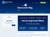 Uncover insights faster with new   improved filters in Statcounter   S
