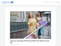 Seasonal Trending Wholesale Midi And Maxi Dresses UK
