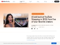 A look back at YouTube Shopping in 2023, from five of your favorite cr