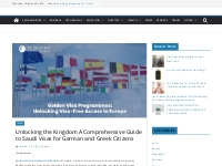 Unlocking the Kingdom A Comprehensive Guide to Saudi Visas for German 