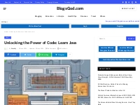 Unlocking the Power of Code: Learn Java