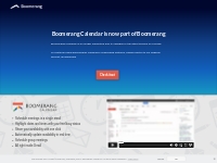 Smart Calendar Assistant for Gmail | Boomerang Calendar