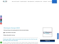 Chemspec Europe 2024 Dusseldorf | Exhibition Stand Design
