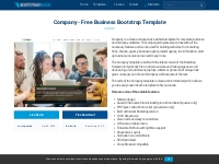 Company - Free Business Bootstrap Template | BootstrapMade