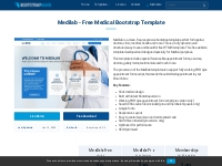 Medilab - Free Medical Bootstrap Template | BootstrapMade