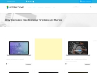Latest Bootstrap Themes for Business