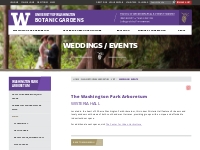 Weddings / Events  |  University of Washington Botanic Gardens
