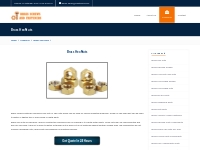 Brass Nuts | Hex Nuts| Manufacturer and Exporters | Brass Components