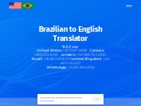 Brazilian to English Translator