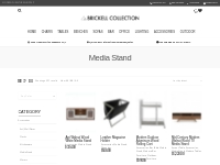 Media Stand | Modern Furniture o Brickell Collection