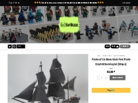Pirates of Caribbean Black Pearl Pirate Ship MOC Building Set (804pcs)