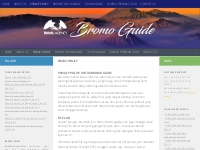 PRIVACY POLICY | PAKET WISATA BROMO, Bromo Guide Tour