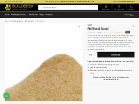 Buy Refined River Sand At Affordable Price | Builders9