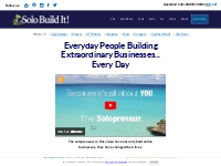 Solo Build It! (SBI!) - Complete Business Building System for Solopren