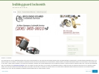 bulldog guard locksmith   Locksmith Services In Seattle