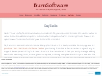 DayTasks   BurnSoftware