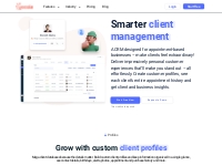 Client Management - Scheduling Software | Yocale