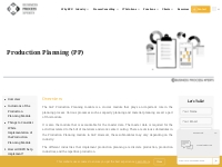 SAP Production Planning (PP) - SAP LE Solutions
