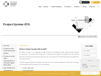 SAP Project System (PS) - SAP PS, SAP Consulting service for SAP PS Mo