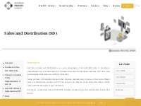 SAP Sales and Distribution - SAP SD Expertise in SAP SD Process Flow