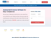  Busy E-Invoice Software | GST e-invoicing System