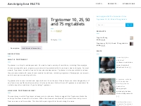 Buy Tryptomer 10, 25, 50 and 75 mg tablets online