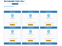 Buy Twitter Retweets | Buy Automatic Twitter Likes