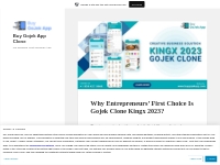 Why Entrepreneurs  First Choice Is Gojek Clone Kingx 2023?   Buy Gojek