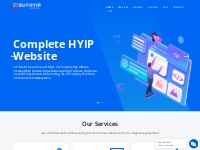 Buy Hyip Template website | goldcoders template | GC unique template