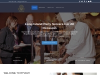 Long Island Party Servers For Hire | ByVash Party Servers