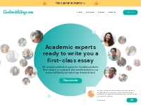 Canada Essay Writing Service for Students of All Levels | Ca.CustomWri