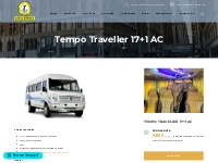 17 Seater Luxury Tempo Traveller in Ernakulam- Tempo Traveler in Kochi