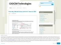 CADCIM Technologies | Excellence De Technology