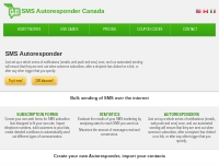 SMS Autoresponder Canada - Text Messaging Marketing