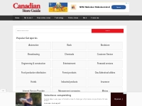 Canadian Store Guide - One stop destination for all customer guides