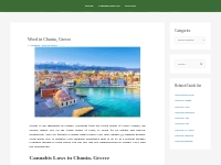 Get marijuana in Chania, Chania | Worlds Best Cannabis Traveler Map