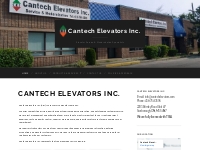 Cantech Elevators Inc. | Elevator Service   Modernization Specialists