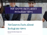 Not known Facts About Instagram views