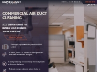  			Commercial Air Duct Cleaning in WA | Veteran Owned   Operated