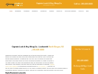 Captain Lock & Key Shop,Co | Locksmith North Bergen, NJ |201-620-6503